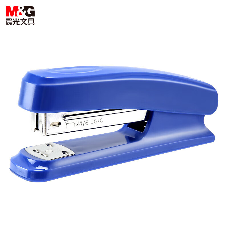晨光订书机12号(蓝)ABS92723（1个）