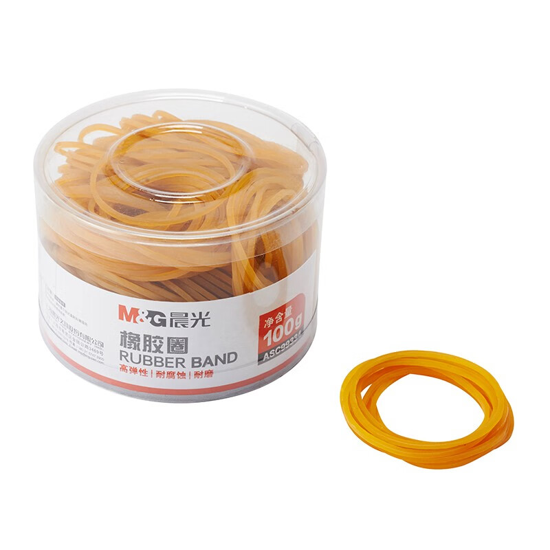 晨光乳胶圈100gASC99334（2筒）