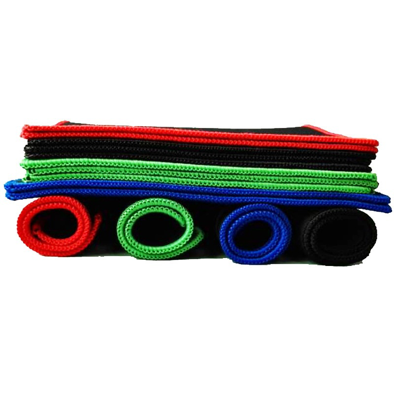 简约黑色锁边游戏办公室电脑鼠标垫 210*260*2mm/2张