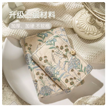 活页手帐文艺A5A6日记手账可爱笔记本   A6外壳+空白纸加厚90张180页