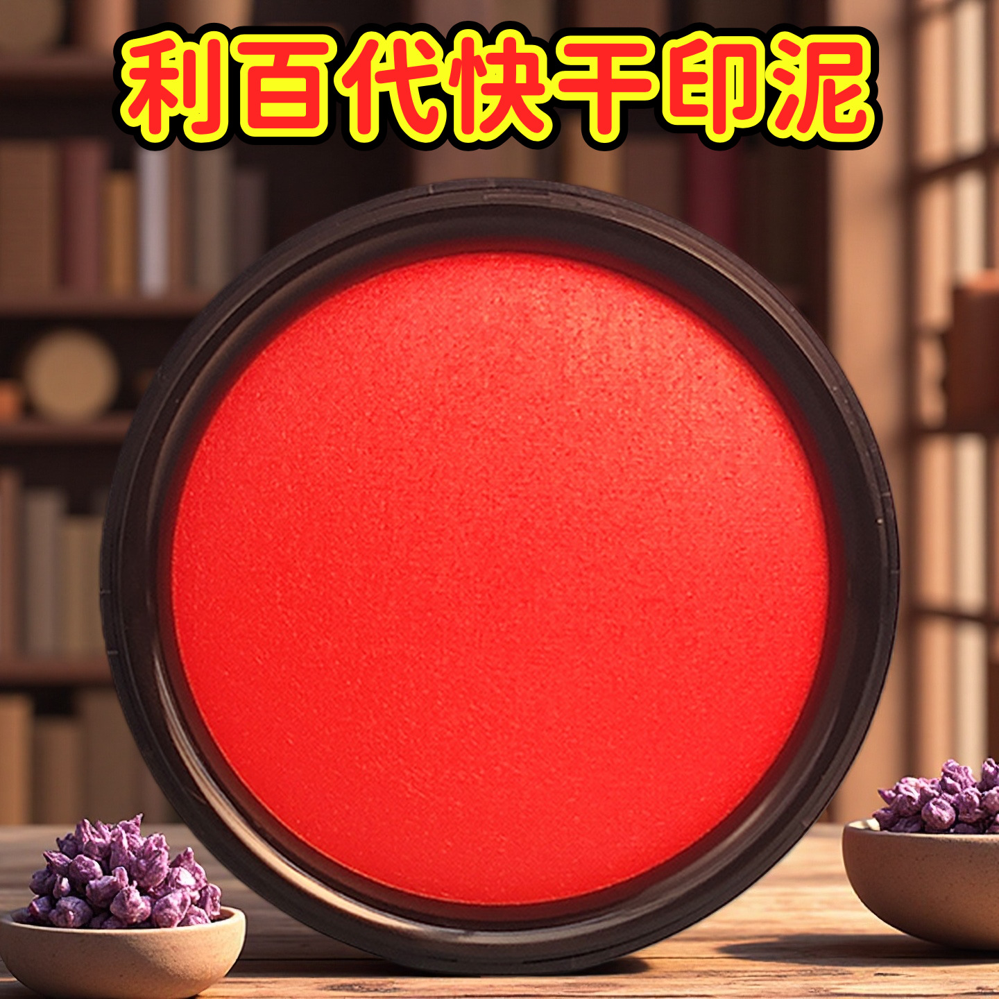 （508）利百代印泥快干印泥支票印泥