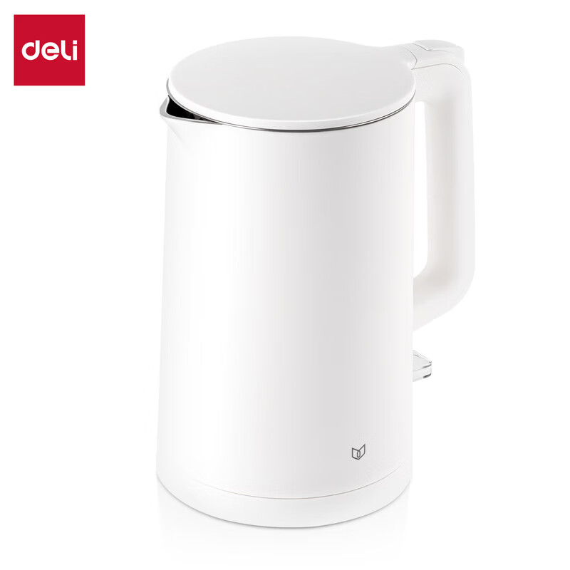 (719)得力85604电热水壶（1.7L）(白)