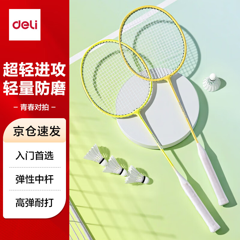 (1246)安格耐特FH666铁分体羽毛球拍(2支/付)(混)(1付)单位：付