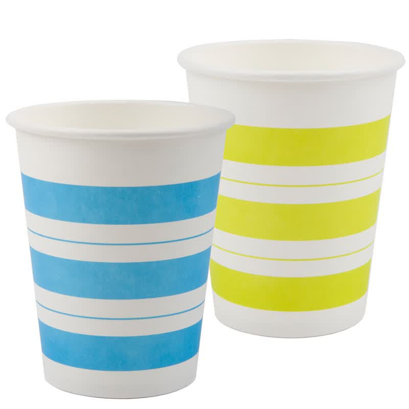 (1185)得力9560纸杯(混)(50个/袋)250ml五星纸240g纸+18gPE膜(1袋)单位：袋